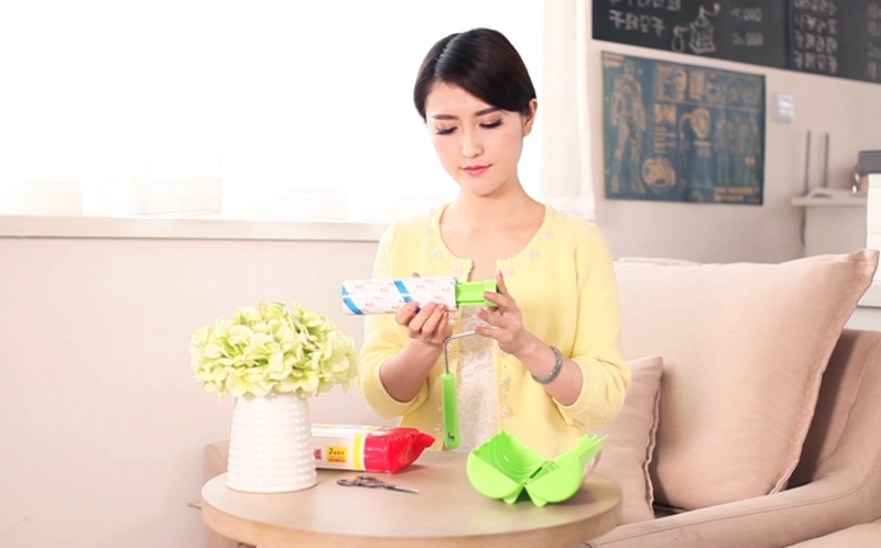 淘寶產(chǎn)品粘塵滾筒短視頻制作